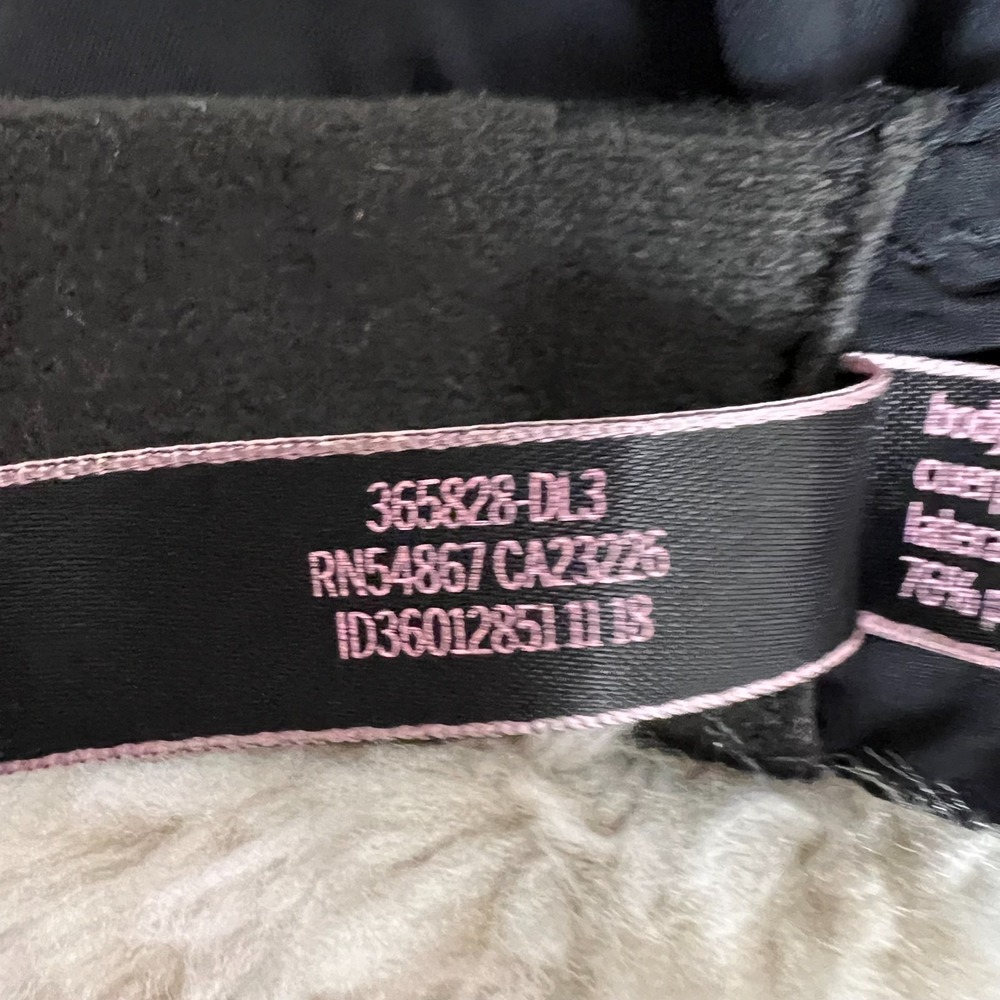 VICTORIAS SECRET Lightly Lined Wireless Bra Size 34DDD Black #36012851 Comfort - Picture 4 of 5